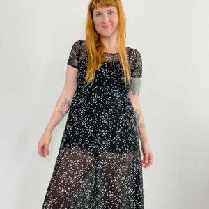 Altar Houseline Megumi Starry Night Powermesh Cap Sleeve XXL